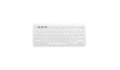 Logitech K380 Multi-Device Bluetooth Keyboard For Mac - White (920-010409) - Main