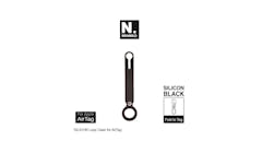 N.Brandz AirTag Silicon Loop Case (Black) - Main