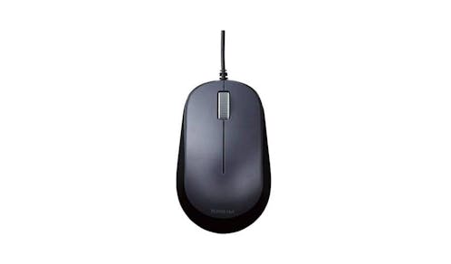 Elecom M-Y8UB 3-button Blue LED wired mouse - BlackMain)