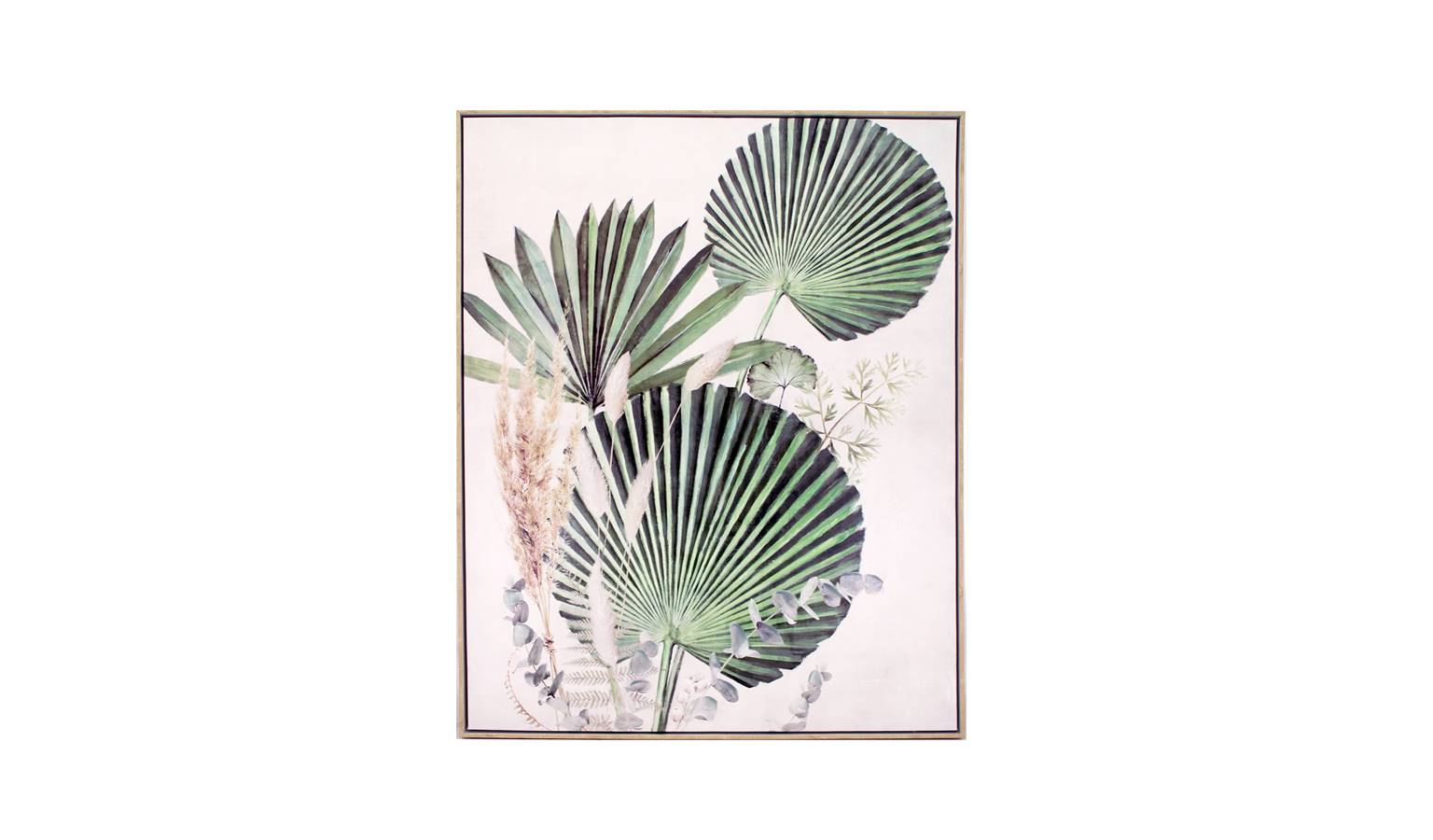 Elegant Fan Palm Wall Art (PA628) - Main