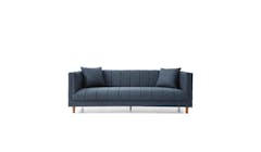 Regency 3-Seater Metal Frame Sofa – Midnight Blue (Main)