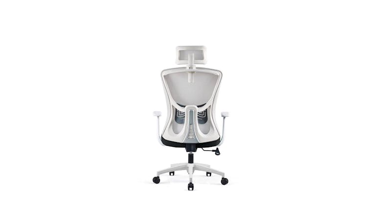 Urban Roy Office Chair -Grey/Black (Back View)