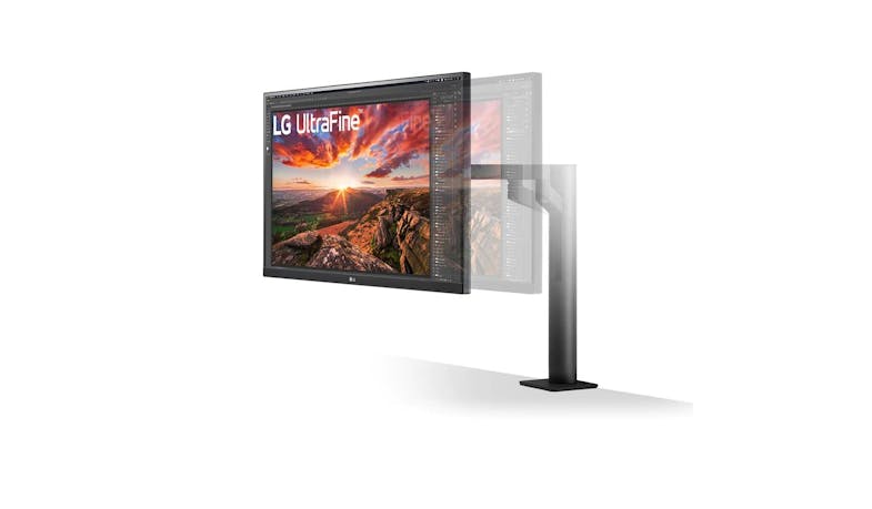 LG UltraFine 27-inch IPS Monitor (27UN880-B) - Side View