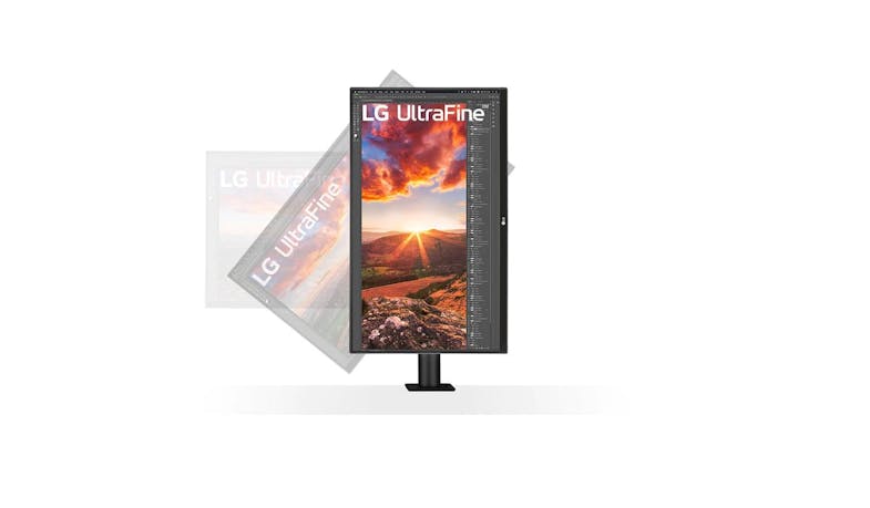 LG UltraFine 27-inch IPS Monitor (27UN880-B) - Front View