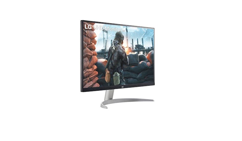 LG UltraFine 27-inch 4K IPS Monitor (27UP600-W) - Side View