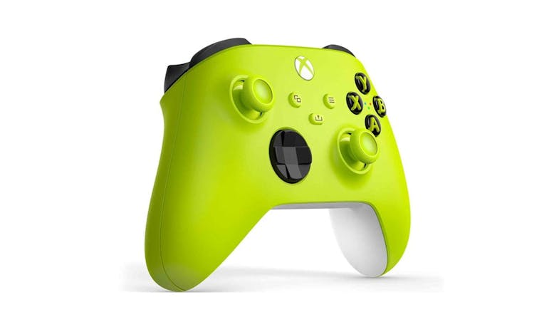 Xbox QAU-00023 Wireless Controller - Electric Volt (Side View)
