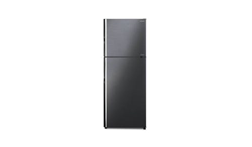 Hitachi R-VX450PMS9 366L Inverter 2-Door Refrigerator - Brilliant Black