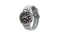 Samsung Galaxy Watch4 Bluetooth 46mm Smart Watch – Stainless Steel Silver (Side View)