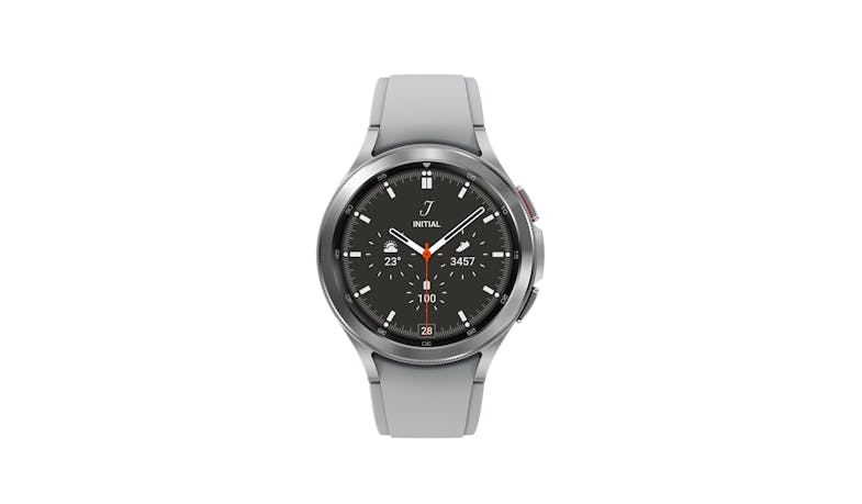 Samsung Galaxy Watch4 Classic LTE 46mm Smart Watch - Stainless Steel Silver (IMG 1)