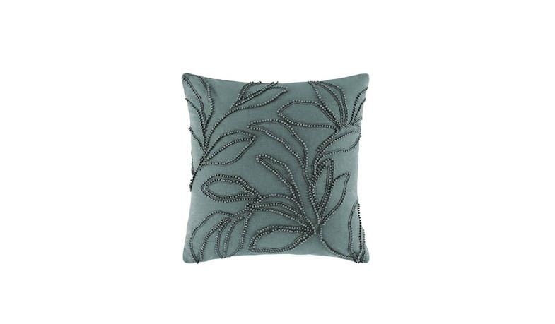 Botanic Cushion - Teal (Main)