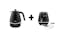 Delonghi Distinta Moments 1.7L Kettle KBIN2001.BK + Toaster CTIN2103.BK (Main)