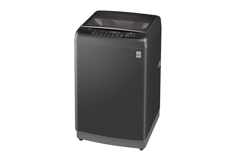LG Smart Inverter T2109VSAB 9kg Top Load Washing Machine - Middle Black (Side View)