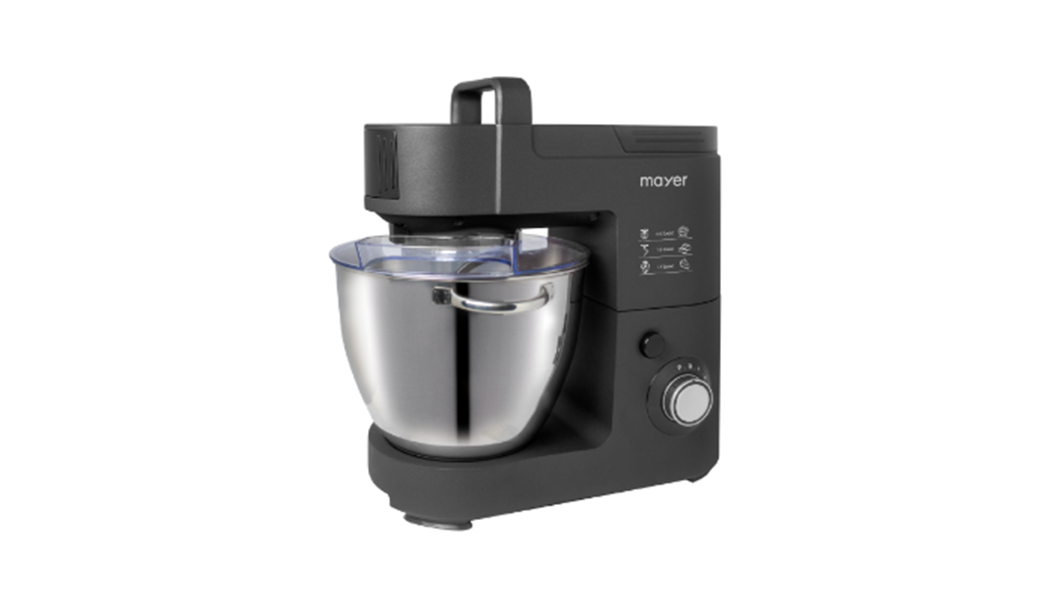 Mayer MMSM100 6L Stand Mixer Matte BlackHarvey Norman Harvey