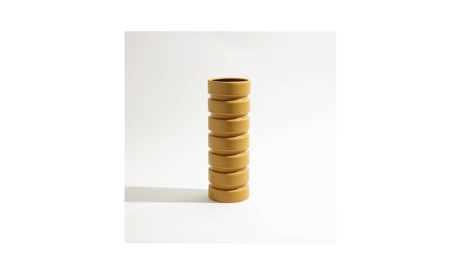 Mima Vase - Mustard (Main)