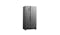 Sharp 521L Inverter Side-by-Side Refrigerator - Silver SJ-SS52ES-SL (Side View)