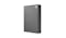 Seagate One Touch STKY1000404 1TB External Hard Disk Drive - Grey (Side View)