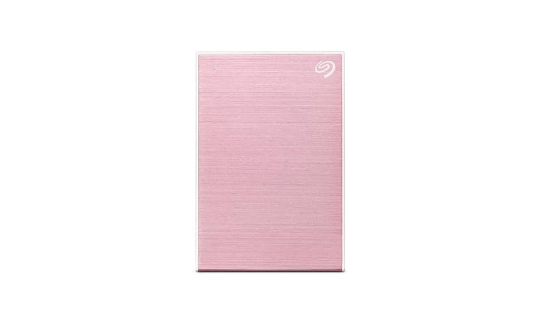 Seagate One Touch STKY2000405 2TB External Hard Disk Drive – Rose Gold (Main)
