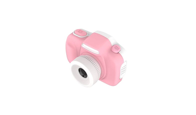 myFirst FC2003SA-PK01 16MP Compact Camera 3 - Pink (Side View)