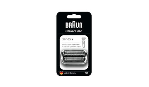 Braun Series 7 73S Electric Shaver Head Replacement - Silver