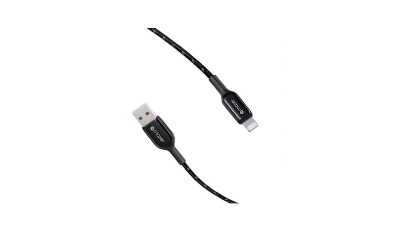 Mazer Link 3 Pro Cable MFI Lightning to USB-A 0.5M - Black (A2L50BK)