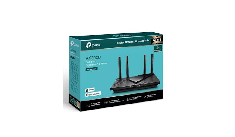TP-Link Archer AX55 (AX3000) Wi-Fi 6 Router