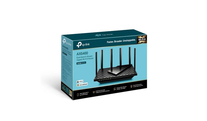 TP-Link Archer AX72 (AX5400) Wi-Fi 6 Router (Packaged View)