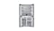 Samsung Bespoke 496L Inverter 4-Door Fridge - White RF60A91R1AP/SS (Inner View)