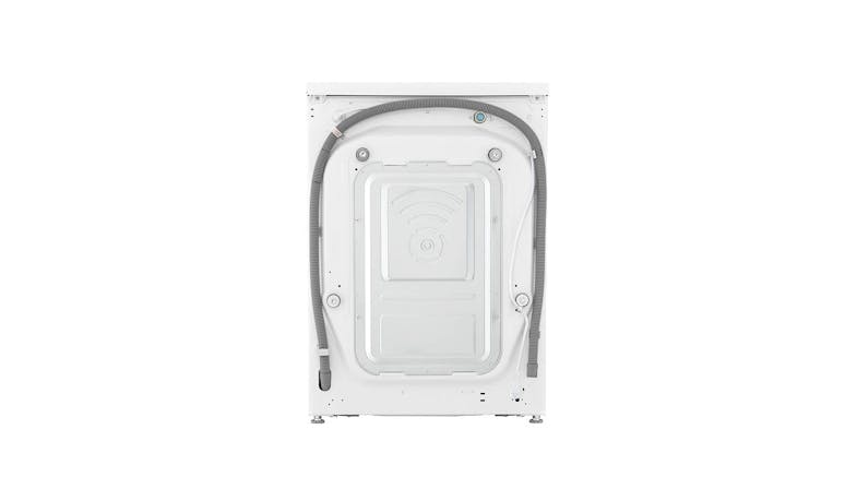 LG AI Direct Drive™ FV1208S5W 8KG Front Load Washer - White (Back View)