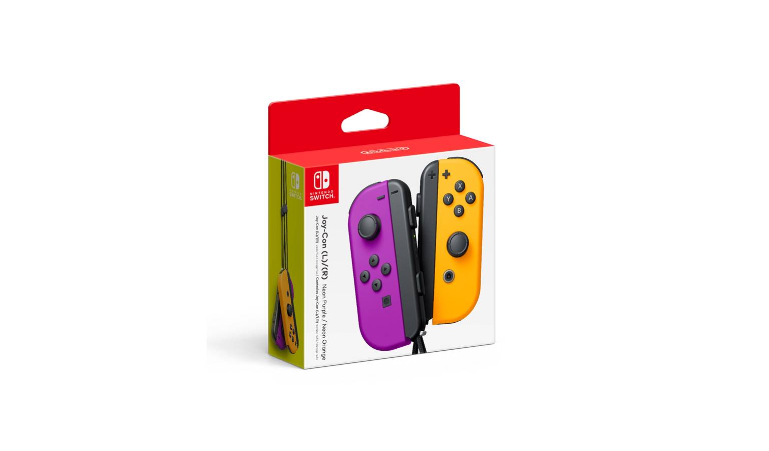 Nintendo Switch Joy-Con L/R (Purple/Orange)|Harvey Norman | Harvey