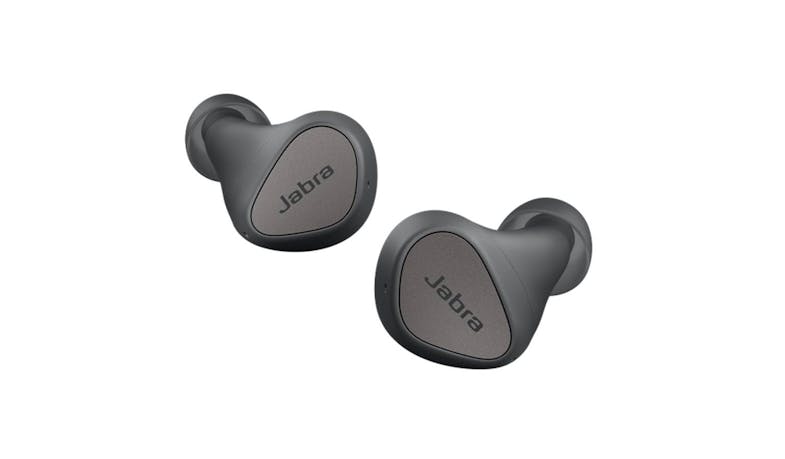 Jabra Elite 3 True Wireless Earbud - Dark Grey (Side View)