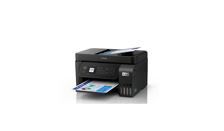 Epson Aio L5290 All-in-One Print-Scan-Copy Printer (Side View)