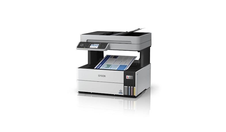 Epson Aio Ecotank L6490 All-in-One Print-Scan-Copy Printer (Side View)