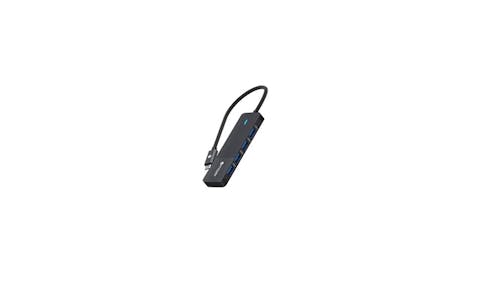 Mazer UC2Multi7000-BK USB-C Multimedia Pro Hub 4-in-1 - Black (Main)