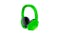 Razer Opus X ANC Wireless Gaming Headset - Green (Side View)