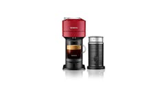 Nespresso Vertuo Next Coffee Machine Cherry Red & Aeroccino Bundle - Main
