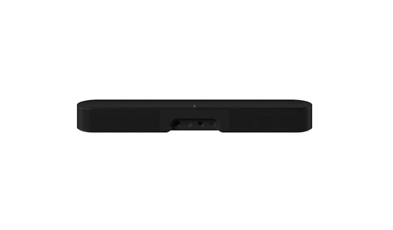Sonos Beam Gen 2 Dolby Atmos Wireless Speaker - Black (Back View)