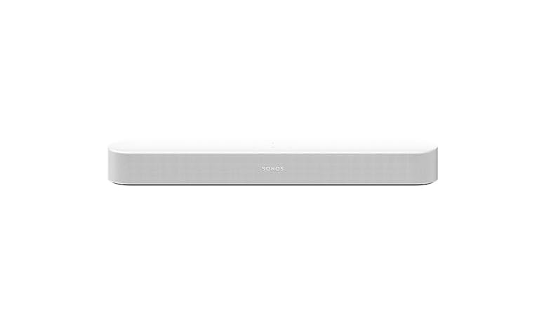 Sonos Beam Gen 2 Dolby Atmos Wireless Speaker - White (Front View)