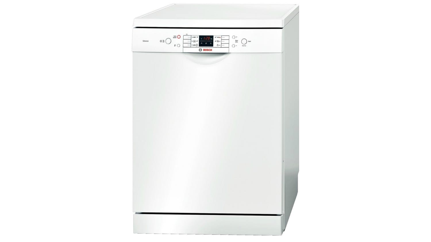 Bosch Sms 63l02ea 60cm Activewater Freestanding Dishwasher White