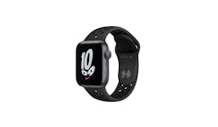 Apple Nike SE GPS + Cellular, 44mm Space Grey Aluminium Case with Anthracite /Black Nike Sport Band (Main)