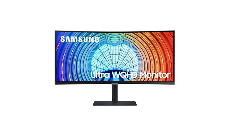 Samsung Ultra 34-inch WQHD Curved Monitor (LS34A650UXEXXS) - Front View