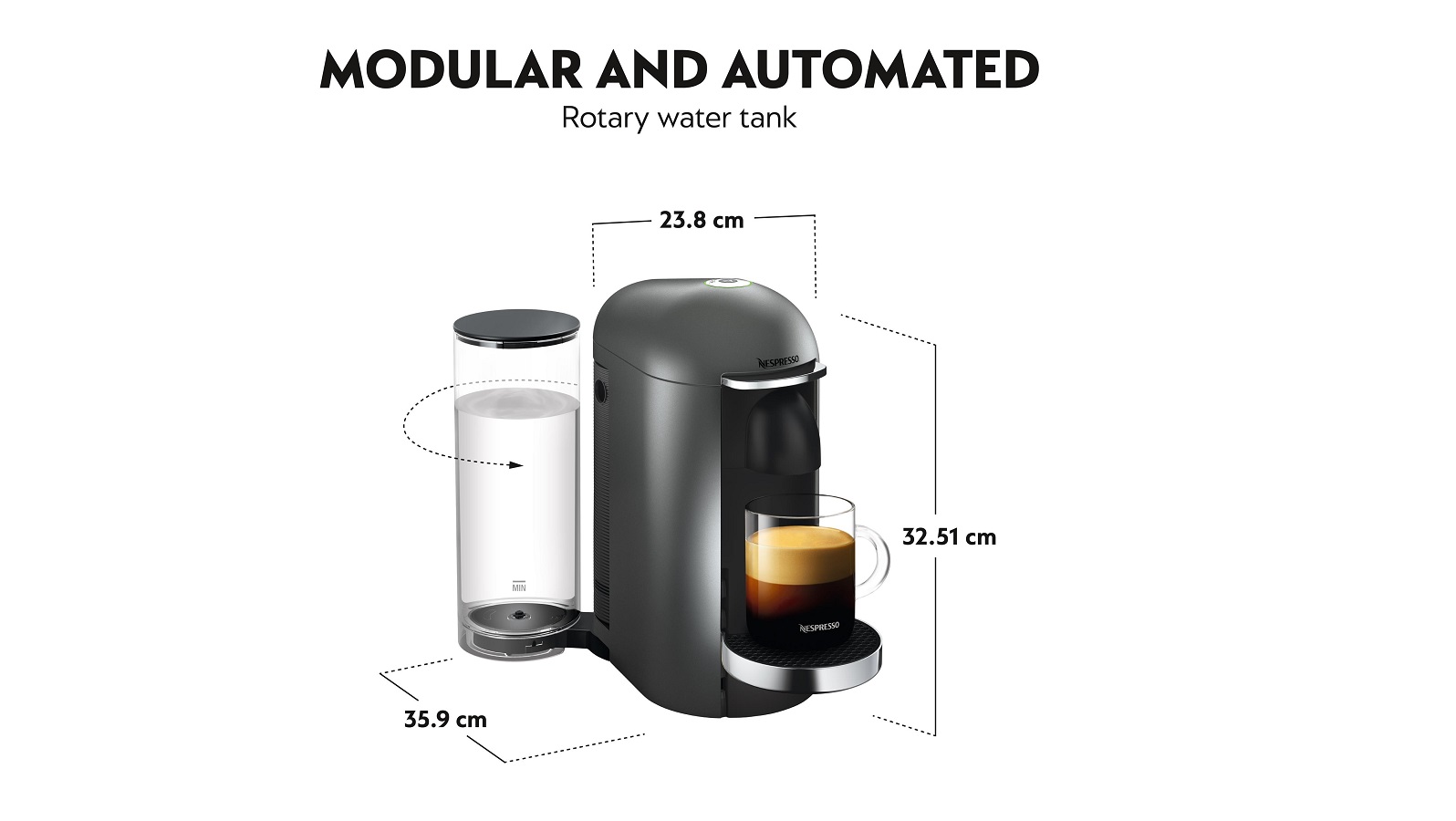 Nespresso Vertuo Plus Coffee Machine 