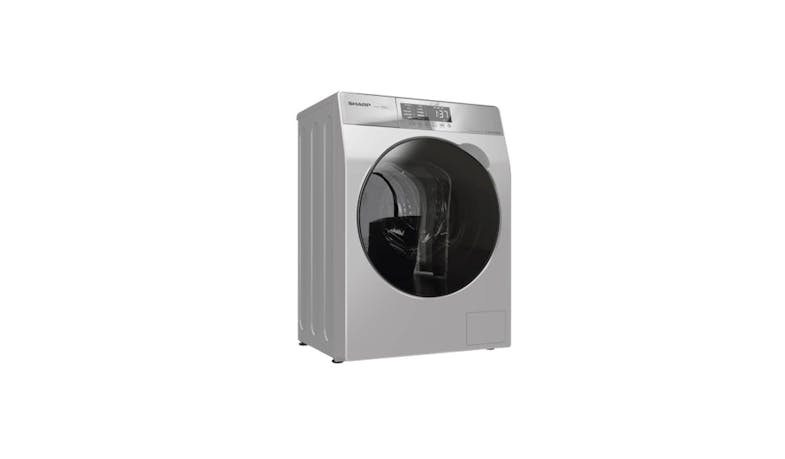 Sharp 7.0kg Front Load Washer ES-FW70EW - Side View