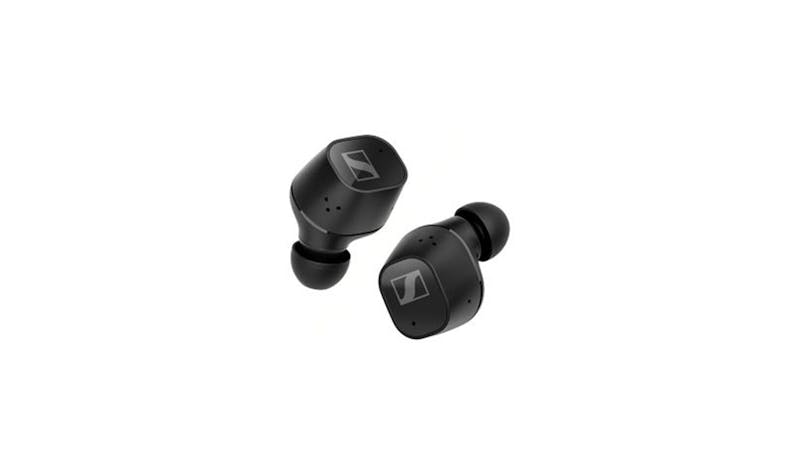 Sennheiser CX Plus True Wireless Earbud - Black (Side View)