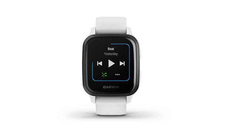 Garmin Venu Sq 0242684 Music Edition Smartwatch - White/Slate (Main)