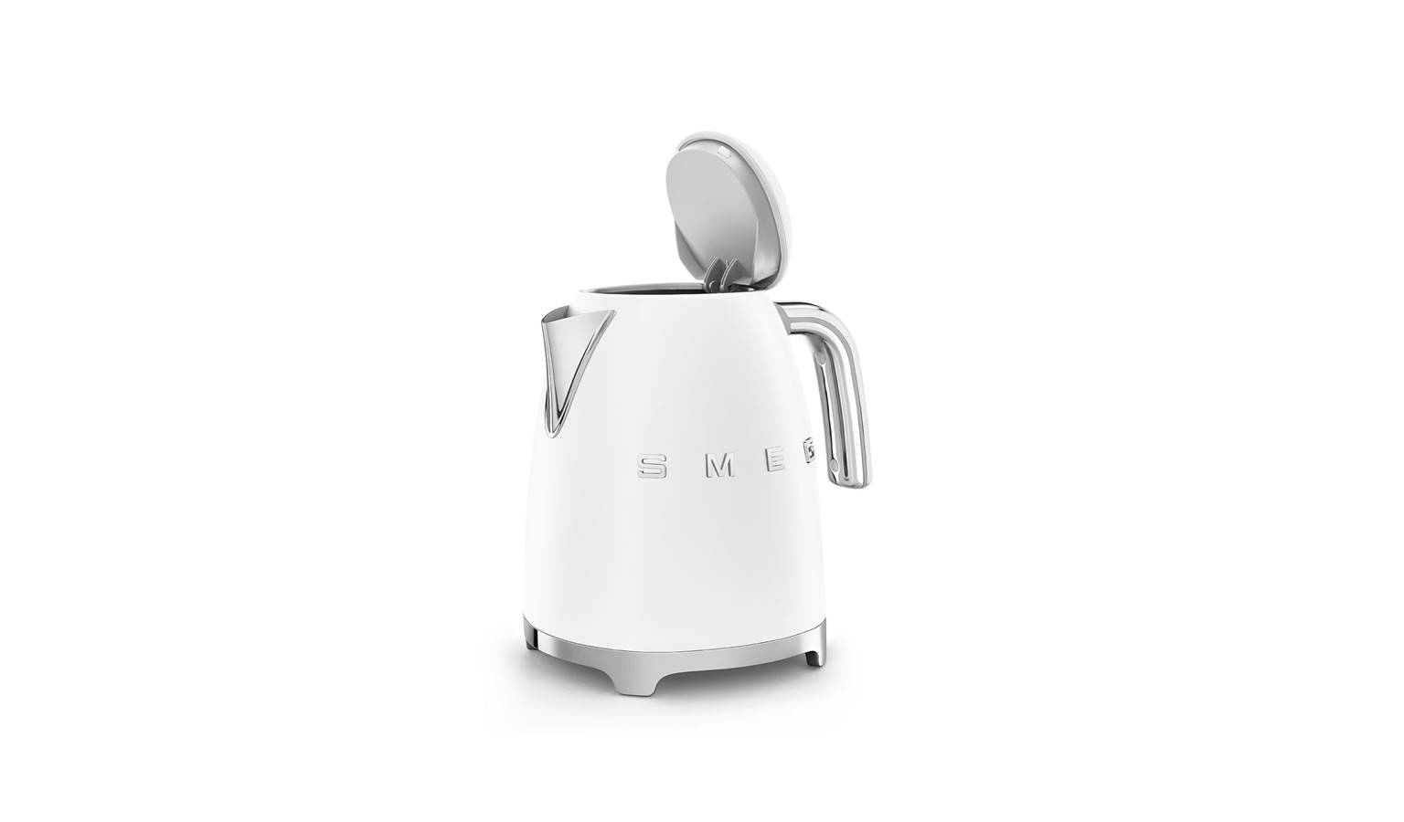 Smeg KLF03WHMUK 1.7L 50's Style Kettle Matte WhiteHarvey Norman