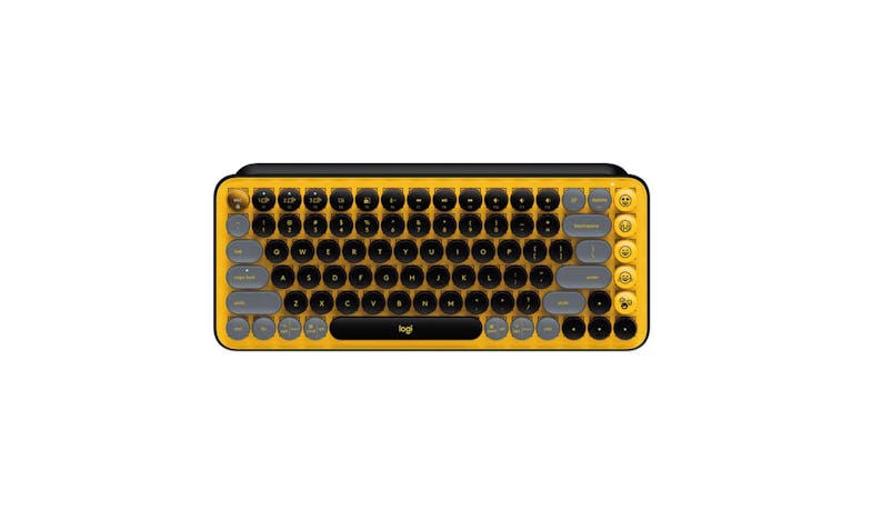 Logitech POP Keys Wireless Mechanical Keyboard - Blast (920-010577) - Main