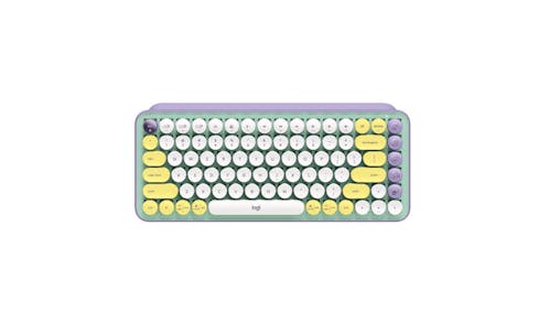 Logitech POP Keys Wireless Mechanical Keyboard - Daydream (920-010578) - Main
