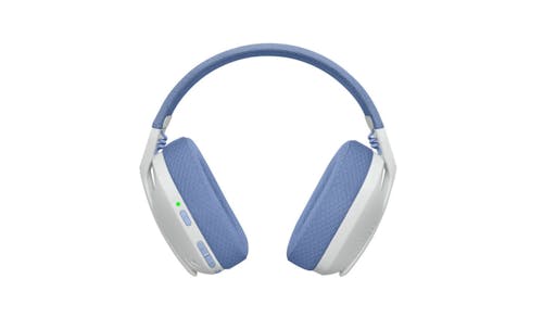 Logitech G435 Wireless Gaming Headphone - Off White/Lilac (981-001075) - Main