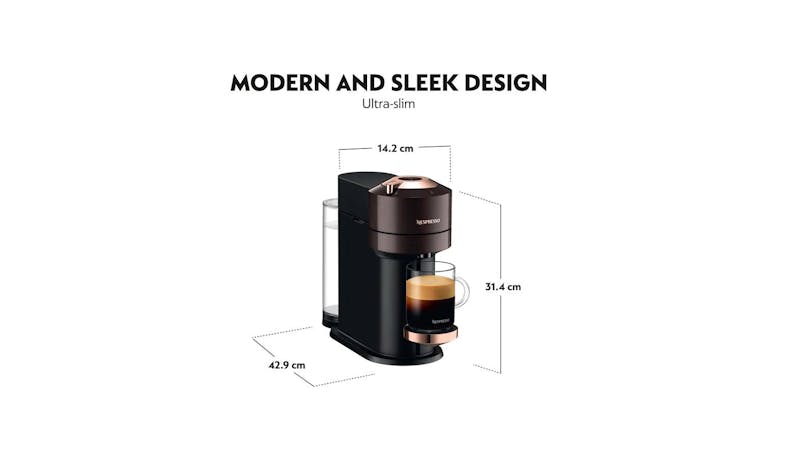 Nespresso Vertuo Next Coffee Machine Rich Brown & Aeroccino Bundle (02)