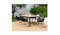 Home Collection Portals Rectangular Dining Table - Black (02)